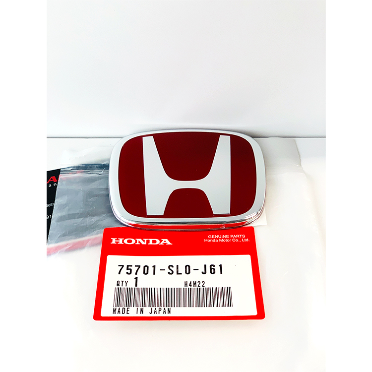 HONDA 日規原廠 紅H廠標 75701-SL0-J61 NSX NA2