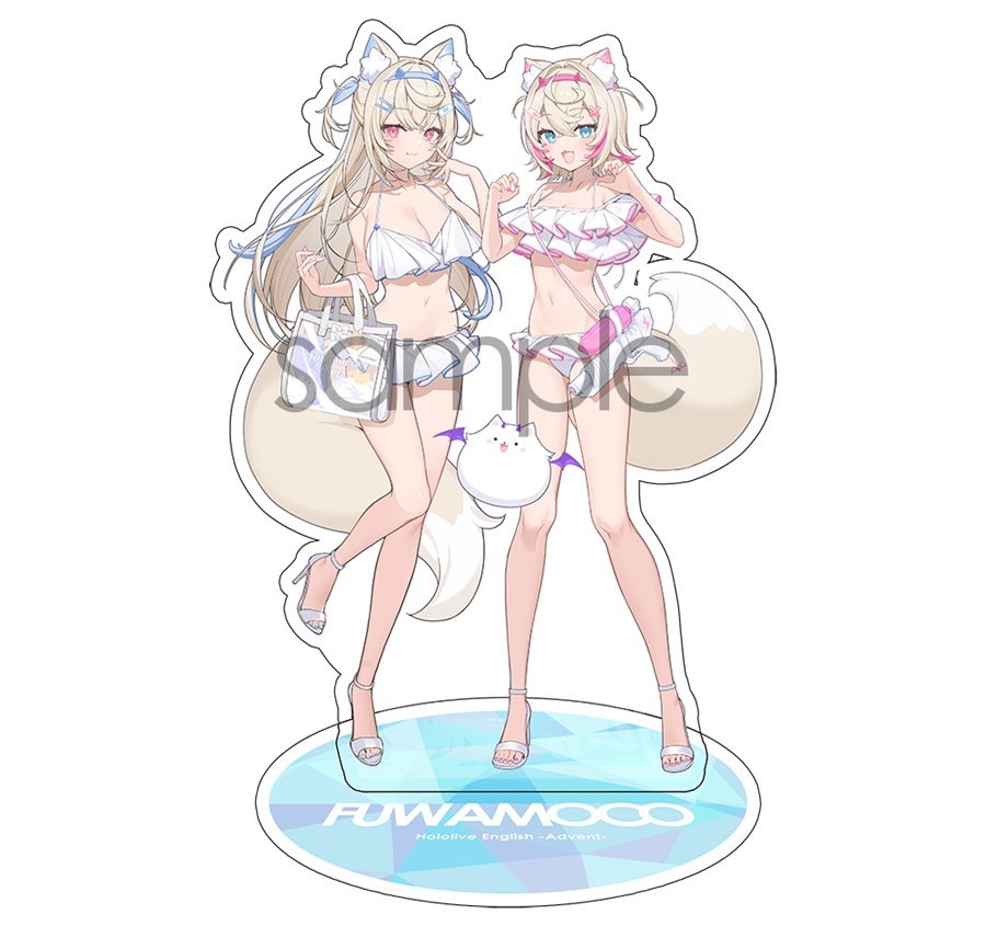 C104 「同人代購」「Melonbooks代購」イコモチ- FUWAMOCO アクリルスタンド 立牌