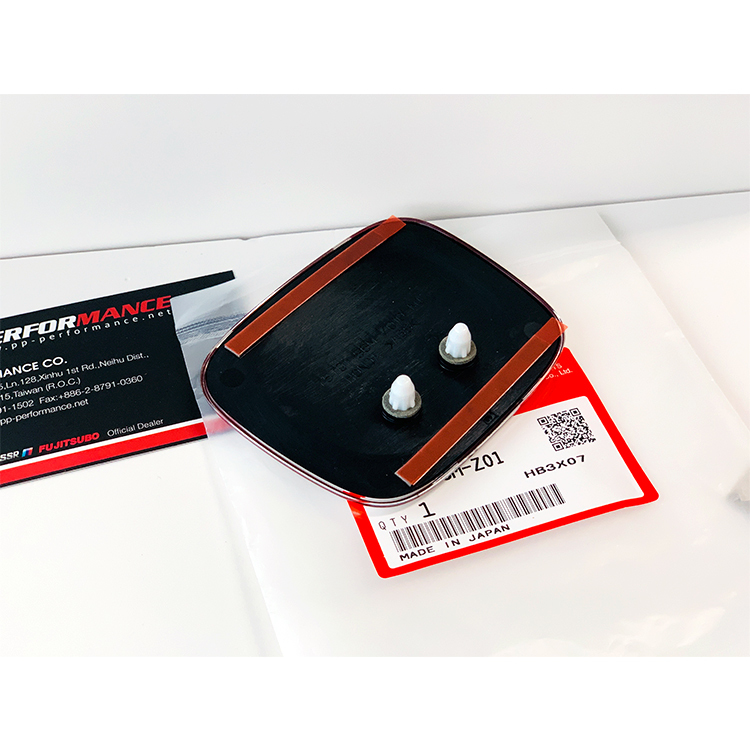 HONDA 日規原廠 尾門紅H廠標 75701-S6M-Z01