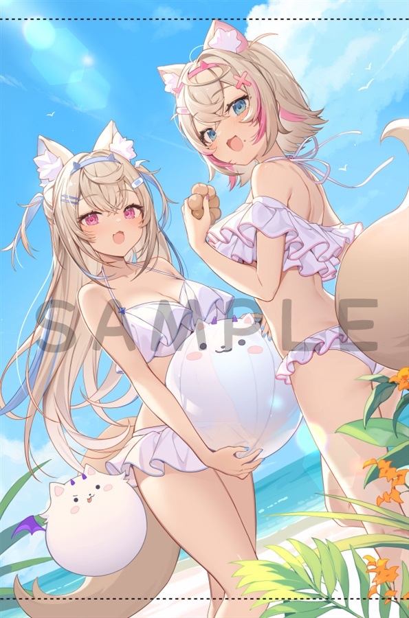 C104 「同人代購」「Melonbooks代購」FUWAMOCO B2掛布