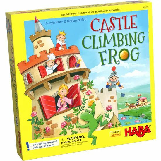 青蛙爬城堡(HABA德國桌遊-Castle Climbing Frog)