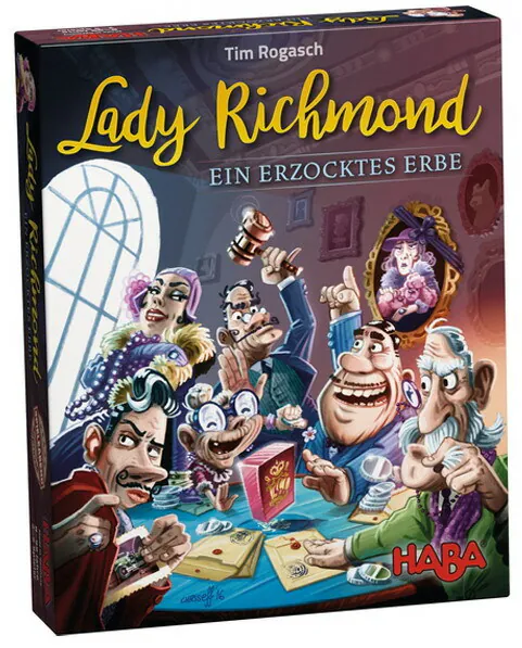 遺產爭奪戰(HABA德國桌遊-Lady Richmond)