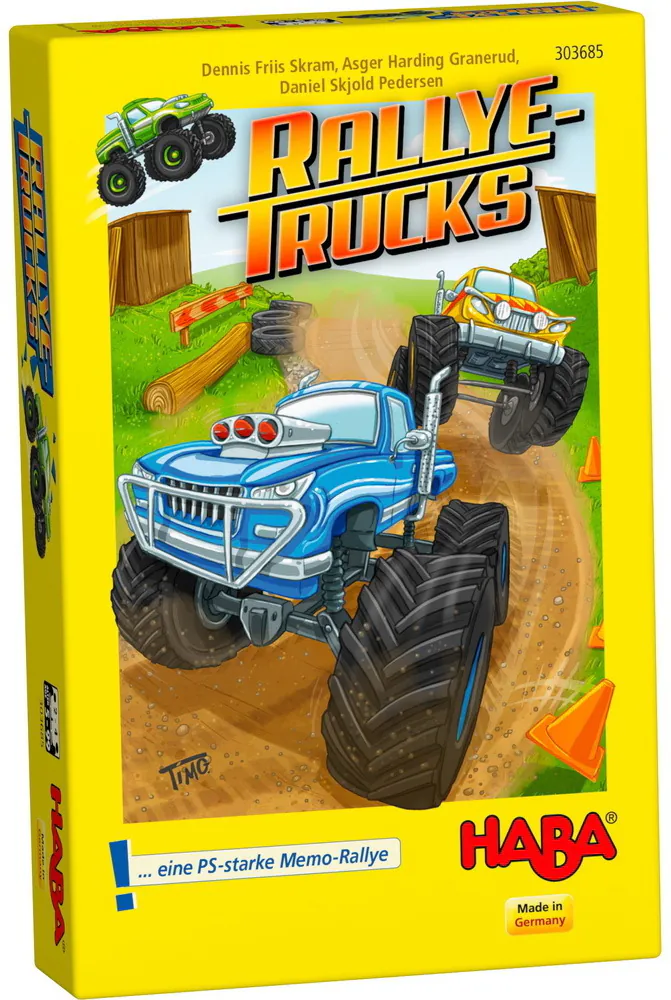 卡車大賽(HABA德國桌遊-RALLYE TRUCKS)