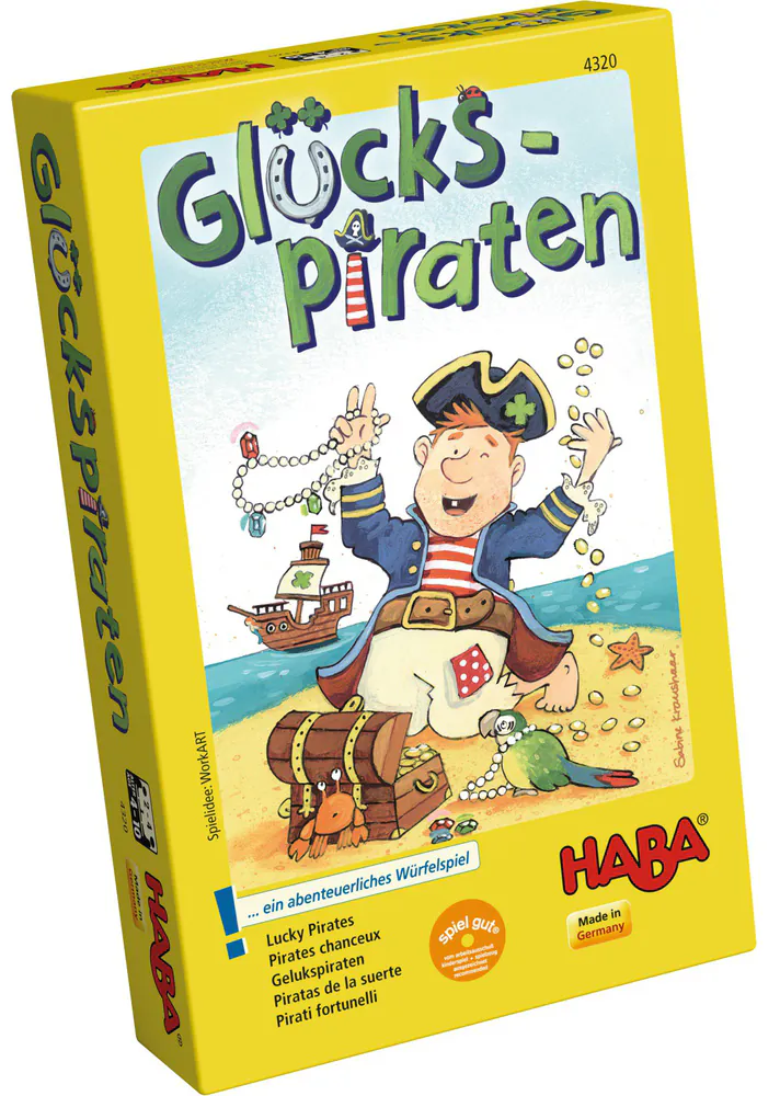 幸運海盜(HABA德國桌遊-Glucks-Piraten)