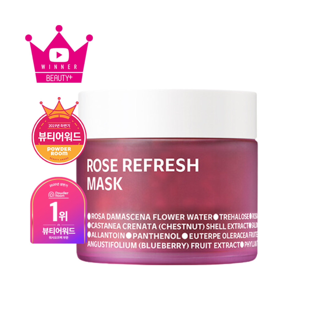 ISOI 保加利亞玫瑰煥白水洗面膜