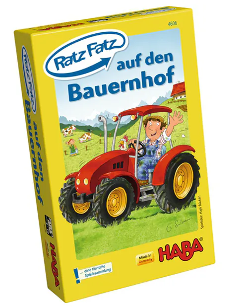 拖拉機農場(HABA德國桌遊-auf den Bauernhof)