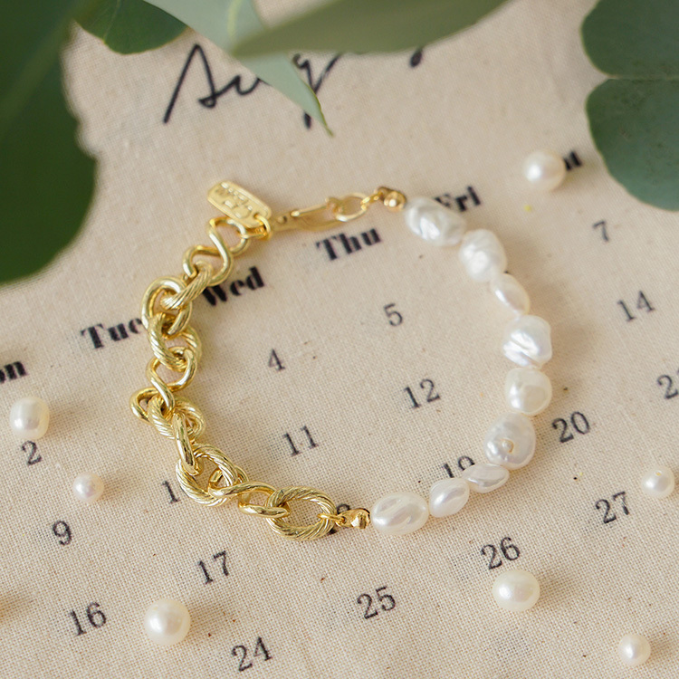 希臘神的淚珠 · 雋永 – 珍珠 – 手鍊