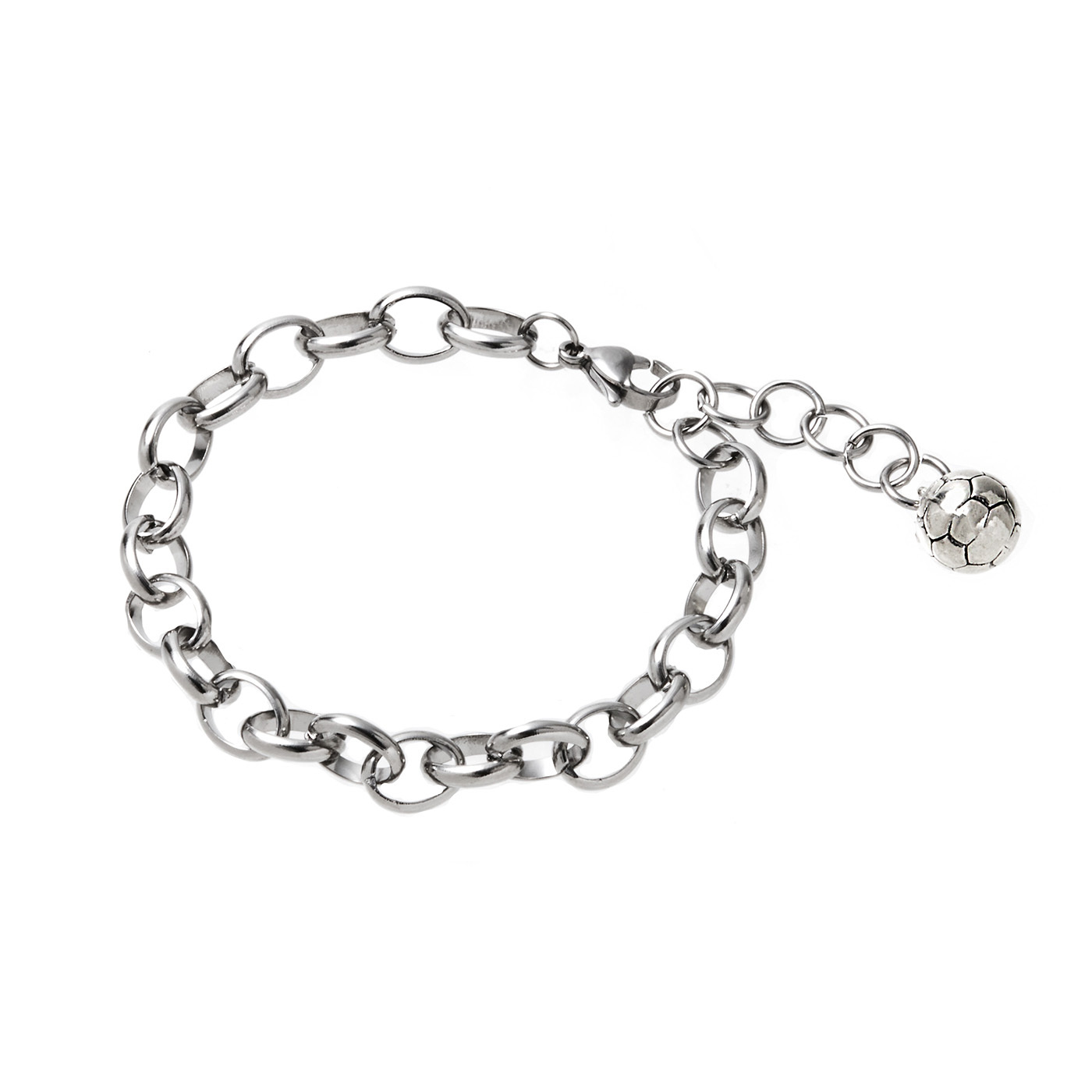 平價飾品,鋼飾,足球,手鍊