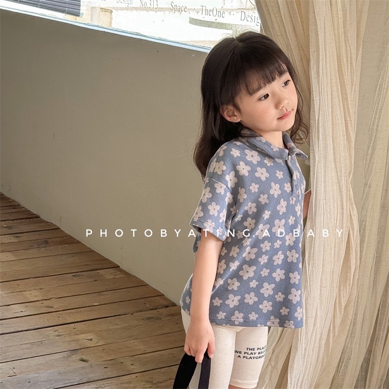 滿滿花朵領子上衣(2色)