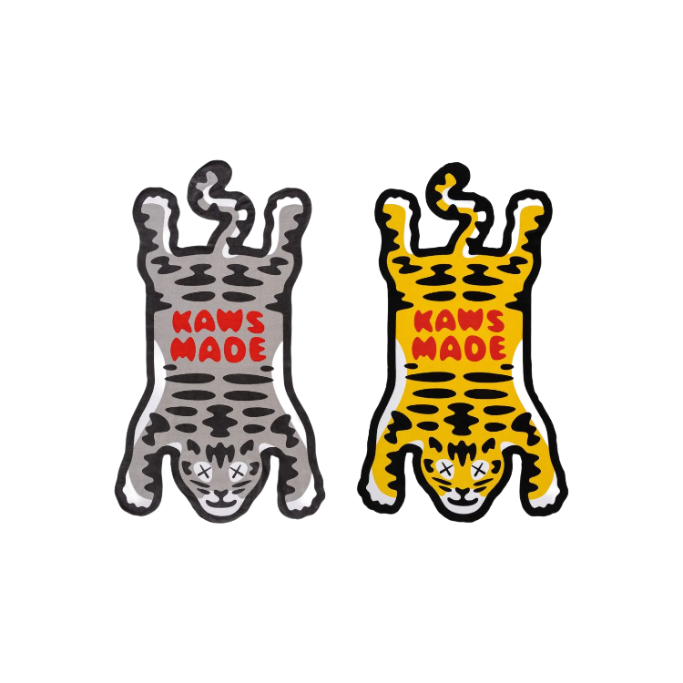 HUMAN MADE × KAWS BEACH TOWEL HM22GD054｜聯名視覺海灘巾
