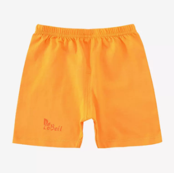 Popular baby summer thin cotton shorts (orange) (size: 66-73CM (please contact customer service to confirm the delivery size after placing the order)