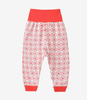 Hotly recommended baby pure cotton high-waisted large pp belly pants (eight-petal flower) (size: 66-100CM (please contact customer service to confirm the delivery size after placing the order)