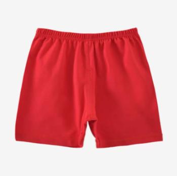 Popular baby summer thin cotton shorts (S217 red) (size: 80CM (please contact customer service to confirm the delivery size after placing the order)
