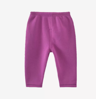 Hotly recommended baby velvet thickened large pp pants (C2087 rose red (flannel)) (size: 73-92CM (please contact customer service to confirm the delivery size after placing the order)
