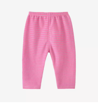 Hotly recommended baby thickened polar fleece large pp pants (C2089 striped pink) (size: 73-100CM (please contact customer service to confirm the delivery size after placing the order)