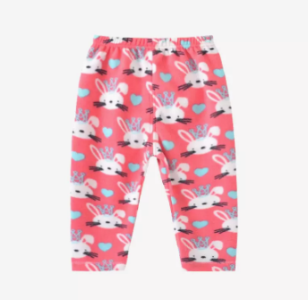 Hotly recommended baby thickened polar fleece large pp pants (C2089 rabbit pink) (size: 73.86.92.100CM (please contact customer service to confirm the delivery size after placing the order)