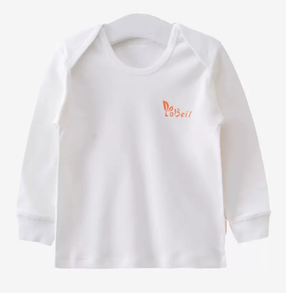 Hot selling baby autumn envelope collar pure cotton long-sleeved bottoming shirt (A104 off-white) (size: 66-90CM (please contact customer service to confirm the delivery size after placing the order)