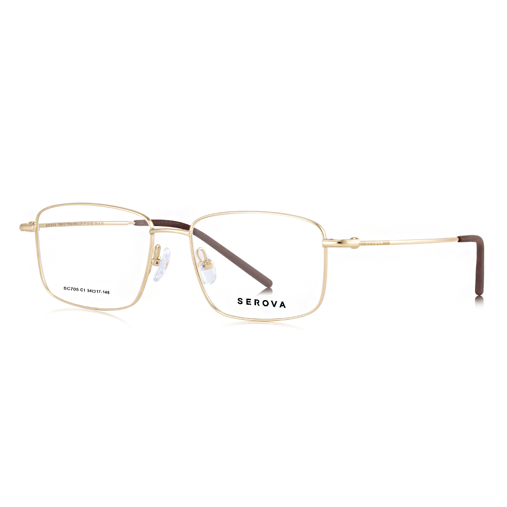 【SEROVA】SC705 金屬方框光學眼鏡 ♥