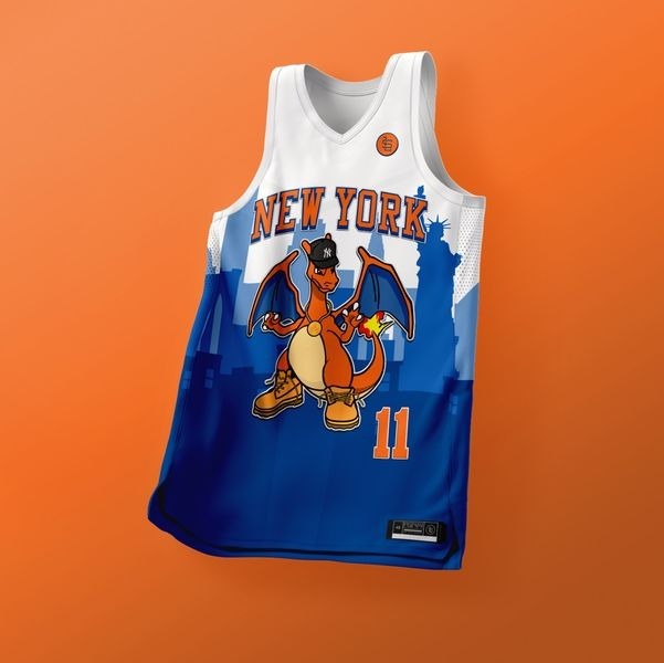 NBA球衣 Luc Samanski Design 藝術家自製 非官方商品 加拿大