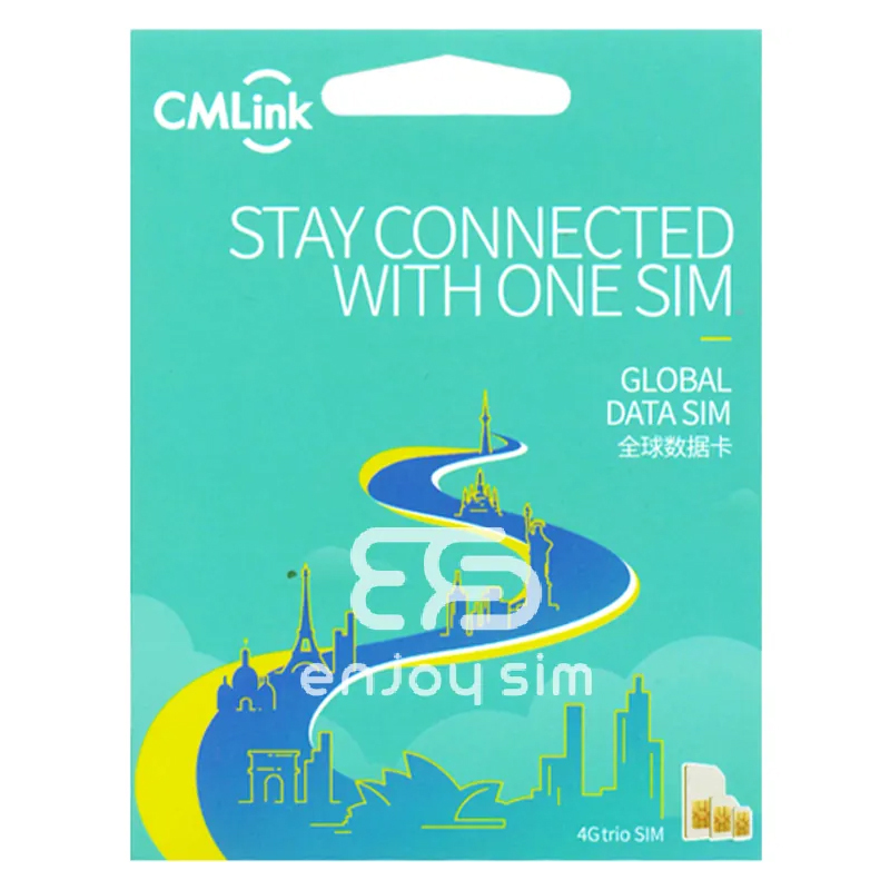 Enjoy Sim 自由選 數據套餐 -【中亞四國-哈薩克、吉爾吉斯、塔吉克、烏茲別克】 4G 無限上網卡數據卡SIM咭