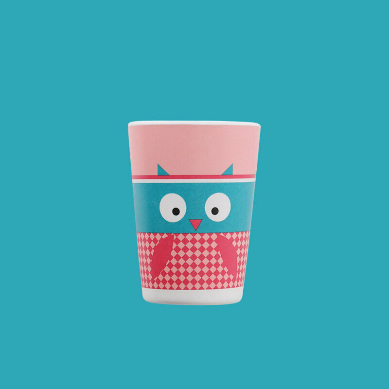 Popular baby drinking cup (01 owl cup)