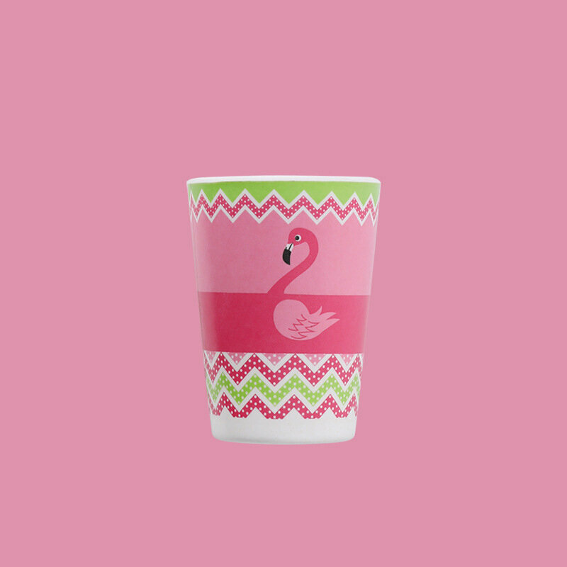 Popular baby drinking cup (01 Flamingo cup)