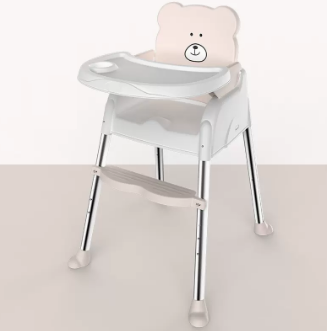 Popular baby dining chair (off-white ordinary model [single-layer dinner plate])
