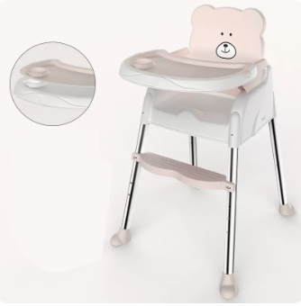 Popular baby dining chair (off-white standard model [double-layered dinner plate])