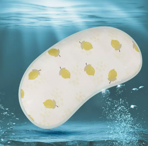 Popular baby ice silk pillow mat pillow (lemon)