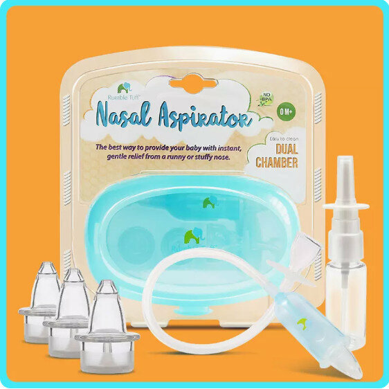爆款鼻腔清理吸鼻器（藍色版吸鼻器）