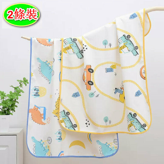Popular style [2 pack] diaper pad [70*90cm Dinosaur Secret Land + Car Mobilization]