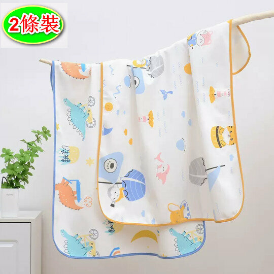 Popular style [2 pack] Diaper Pad [70*90cm Dinosaur Secret Land + Sailing Trip]