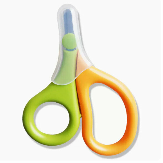 Popular baby nail clippers (green and orange nail clippers)