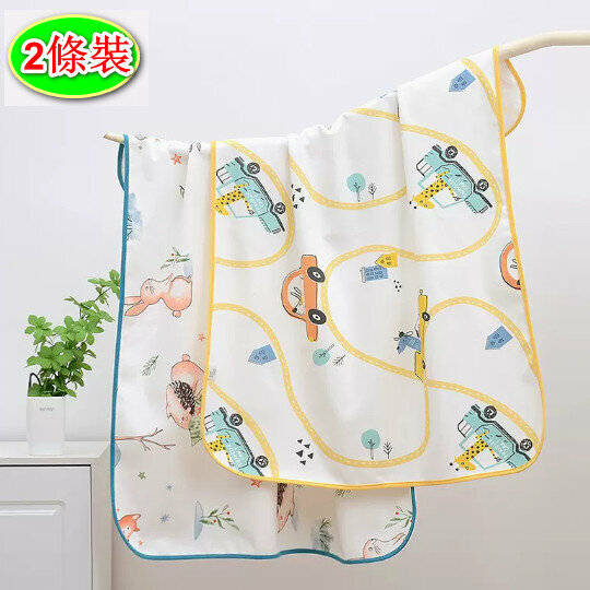 Popular style [2 pack] Diaper Pad [80*100cm Winter Fairy Tale + Car Mobilization]
