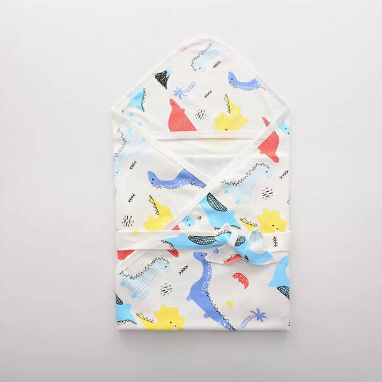 Popular newborn baby quilt [Dinosaur [single quilt] Size: 85x85cm]