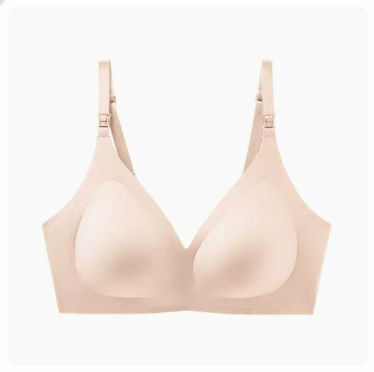 Popular maternity nursing bra bra [skin color] (size: S-XL) (please contact customer service to confirm the delivery size after placing the order)