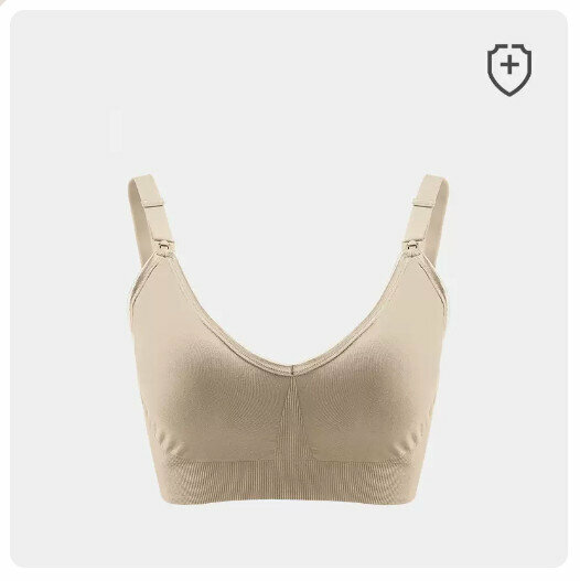 Popular pregnancy and postpartum nursing bra bra [skin color] (size: S-XL) (please contact customer service to confirm the delivery size after placing an order)