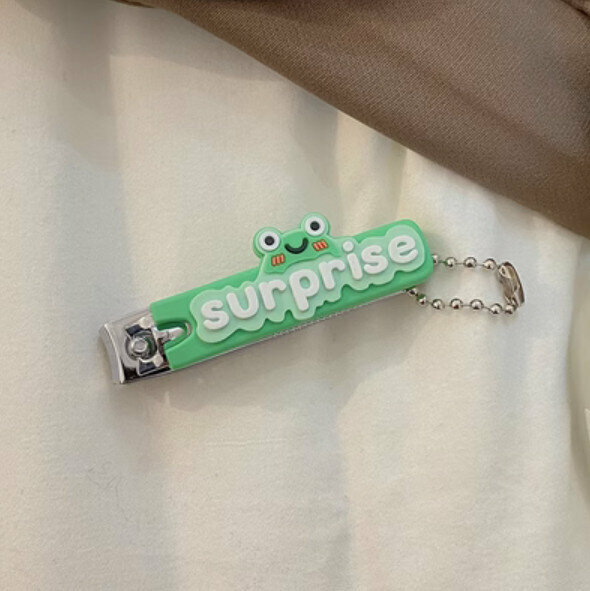 熱推家用便攜指甲剪（綠色surprise）