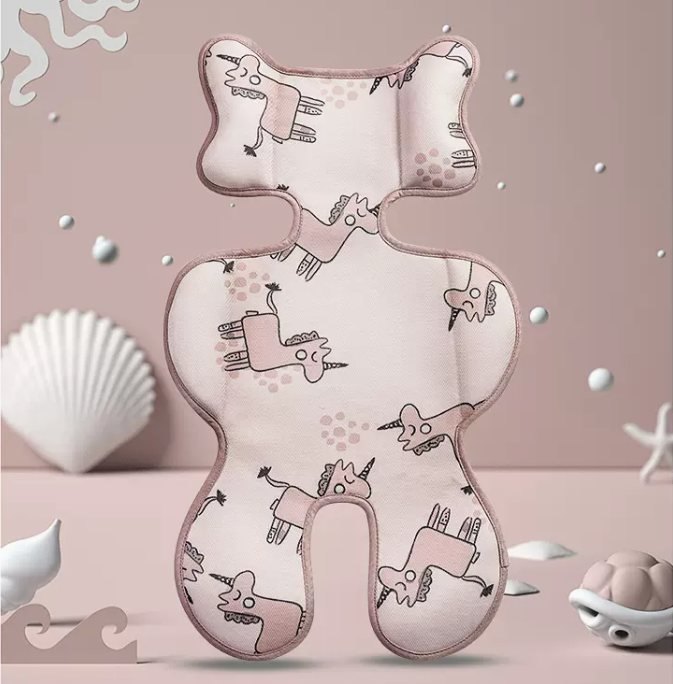 Hot Recommendation (Pink Unicorn) Baby Stroller Mat Baby Safety Seat Mat