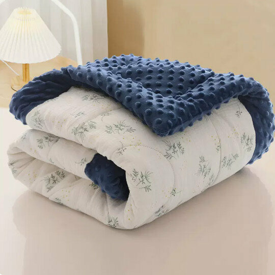 New baby thickened blanket [Little Daisy (120*150cm) about 2.8 pounds]
