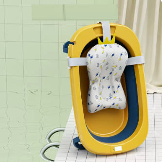 New baby bathtub ([Lemon Yellow] bathtub + bath bed)