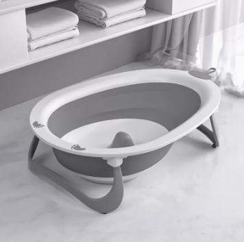 New baby bathtub (gentleman gray)