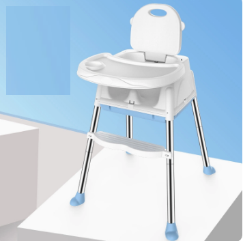 Hot recommended baby dining chair (blue ordinary model [single-layer dinner plate])