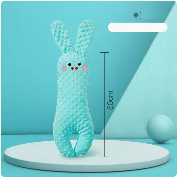 The popular rabbit comfort pillow [Ace Green (single pack with high elastic cotton core)]