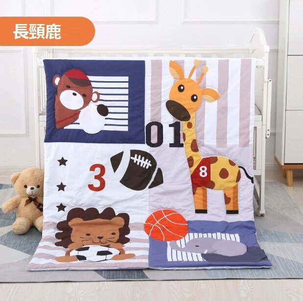 Popular nap blanket baby quilt 3D cartoon baby quilt (giraffe size: 150*110cm)