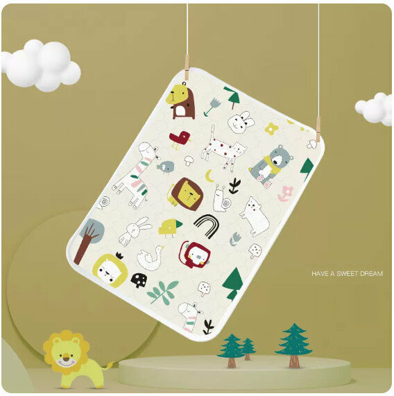 Popular baby waterproof diaper pad [30*45cm] [Animal Paradise]