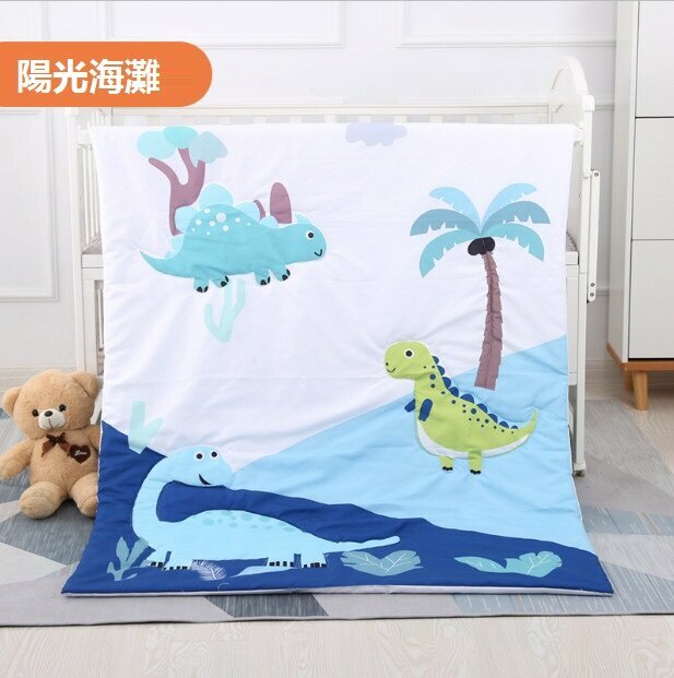 Popular nap blanket baby quilt 3D cartoon baby quilt (Sunny Beach size: 150*110cm)