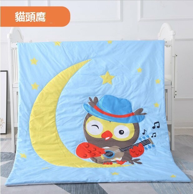 Popular nap blanket baby quilt 3D cartoon baby quilt (owl size: 150*110cm)