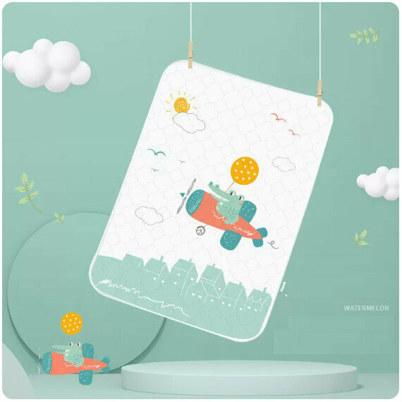 Popular baby waterproof diaper pad [120*150cm] [Little Pilot]