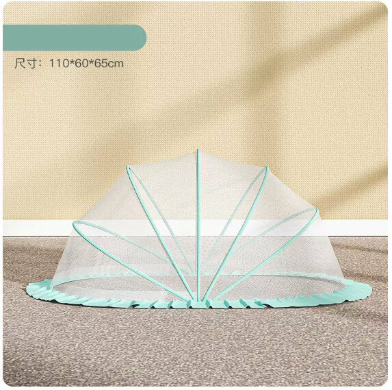 Popular Baby Mosquito Net [Green - Full Net Style (Medium Size)]